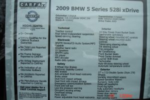 2009 BMW 528XI AWD V6 069