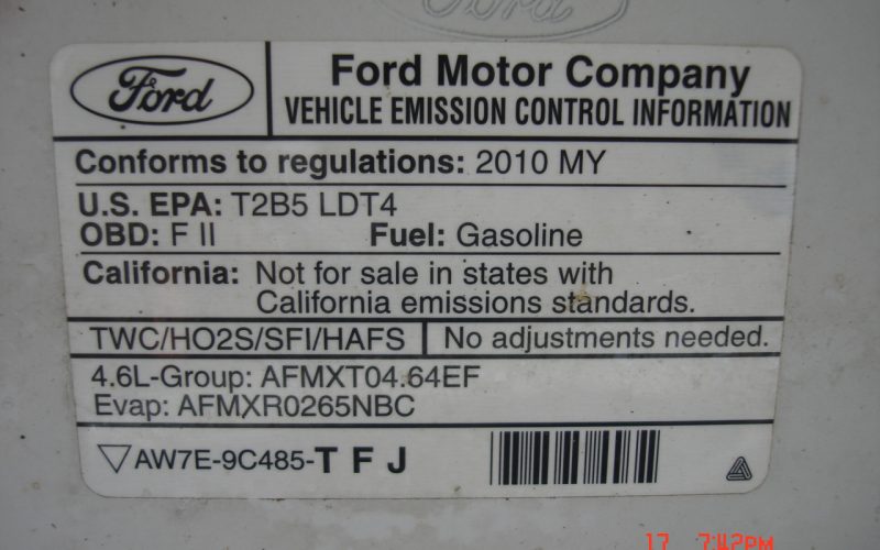 2010 FORD F-150 FX-2 022
