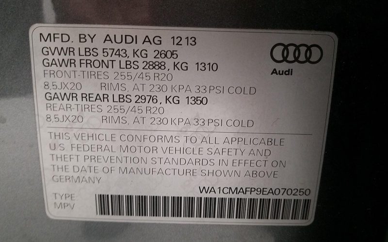 2014 AUDI Q5 AWD 3.0 DTI (13)